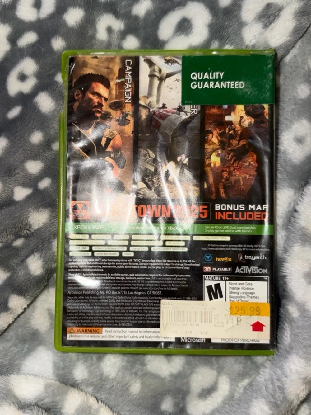 Call of Duty: Black Ops II XBOX 360